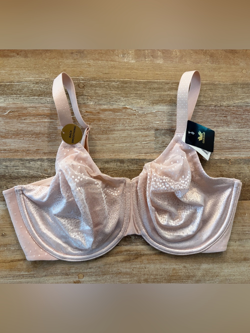 Wacoal Back Appeal® Underwire Bra 36G Rose Dust Seamless Style #855303 NWT